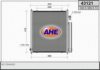 AHE 43121 Condenser, air conditioning